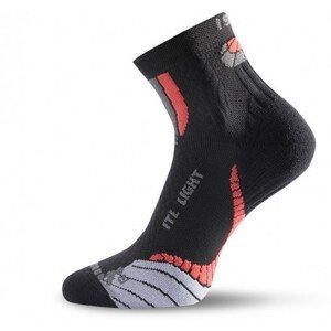 Ponožky Lasting ITL Velikost ponožek: 38-41 / Barva: černá/červená