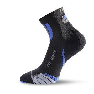 Ponožky Lasting ITL Velikost ponožek: 38-41 / Barva: černá/modrá