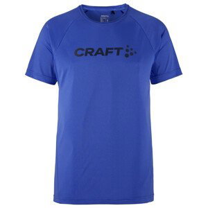Pánské triko Craft CORE Unify Logo Velikost: XXL / Barva: modrá/šedá