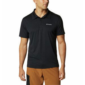 Pánské triko Columbia Zero Rules Polo Shirt Velikost: M / Barva: černá