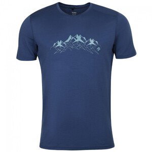 Pánské triko Direct Alpine Furry Velikost: M / Barva: modrá/černá