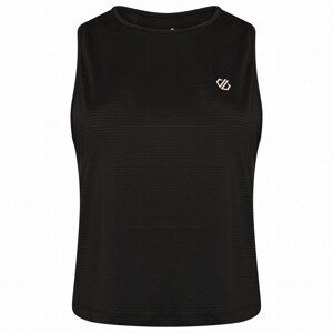 Dámské tílko Dare 2b Meditate Crop Top Velikost: XXL / Barva: černá