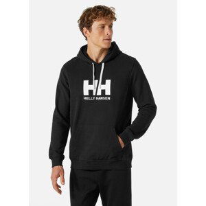 Pánská mikina Helly Hansen Hh Logo Hoodie Velikost: XXL / Barva: černá