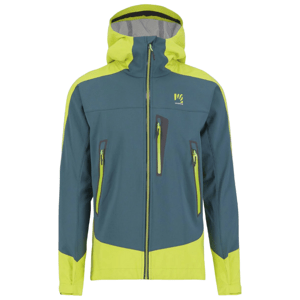 Pánská zimní bunda Karpos Marmolada Jacket Velikost: M / Barva: žlutá/zelená