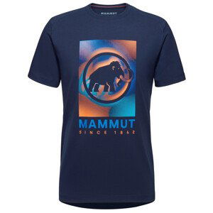 Pánské triko Mammut Trovat T-Shirt Men Mammut Velikost: L / Barva: tmavě modrá