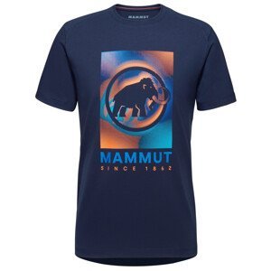 Pánské triko Mammut Trovat T-Shirt Men Mammut Velikost: XXL / Barva: tmavě modrá