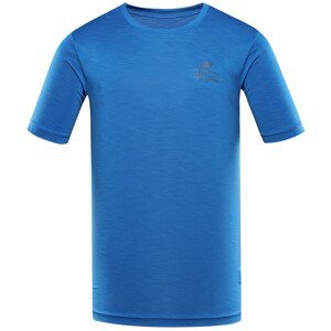 Pánské triko Alpine Pro Basik Velikost: M / Barva: tyrkysová/modrá
