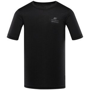 Pánské triko Alpine Pro Basik Velikost: M / Barva: černá/šedá