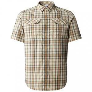 Pánská košile The North Face S/S Pine Knot Shirt Velikost: XL / Barva: světle hnědá