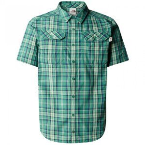 Pánská košile The North Face S/S Pine Knot Shirt Velikost: L / Barva: zelená