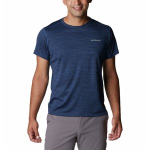 Pánské triko Columbia Alpine Chill™ Zero Short Sleeve Crew Velikost: XL / Barva: modrá