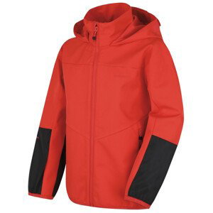 Dětská softshellová bunda Husky Sonny K Dětská velikost: 134-140 / Barva: červená