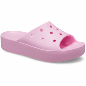 Dámské pantofle Crocs Platform slide Velikost bot (EU): 36-37 / Barva: růžová