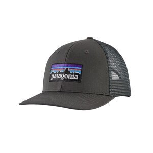 Kšiltovka Patagonia P-6 Logo Trucker Hat Barva: šedá