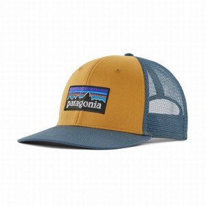 Kšiltovka Patagonia P-6 Logo Trucker Hat Barva: zlatá