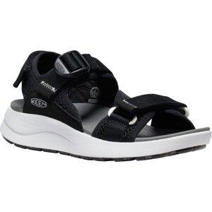 Dámské sandály Keen Elle Sport Backstrap W Velikost bot (EU): 38,5 / Barva: černá/bílá