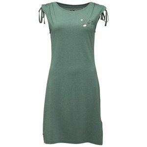 Dámské šaty Loap Asasbeda Velikost: XS / Barva: zelená