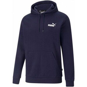 Pánská mikina Puma ESS Small Logo Hoodie TR Velikost: XXL / Barva: modrá