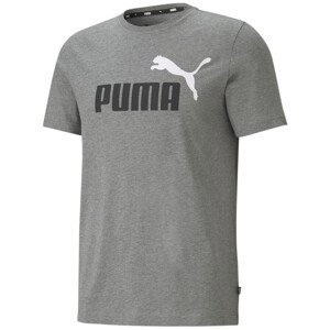 Pánské triko Puma ESS+ 2 Col Logo Tee Velikost: M / Barva: šedá