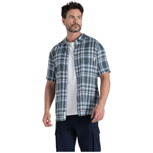 Pánská košile Craghoppers Cartwright Short Sleeved Shirt Velikost: M / Barva: tmavě modrá