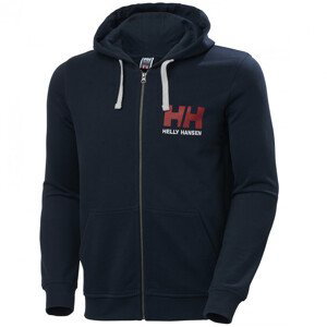 Pánská mikina Helly Hansen HH Logo Full Zip Hoodie Velikost: M / Barva: tmavě modrá
