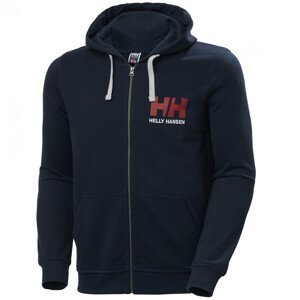 Pánská mikina Helly Hansen HH Logo Full Zip Hoodie Velikost: L / Barva: tmavě modrá