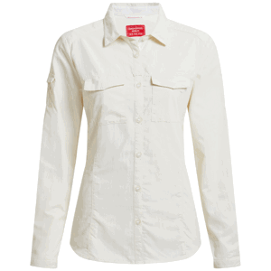 Dámská košile Craghoppers NosiLife Adventure Long Sleeved Shirt III Velikost: XXL / Barva: béžová