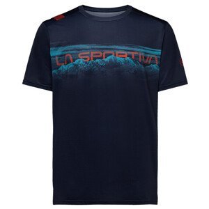 Pánské triko La Sportiva Horizon T-Shirt M Velikost: L / Barva: tmavě modrá