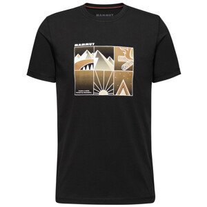 Pánské triko Mammut Mammut Core T-Shirt Men Outdoor Velikost: M / Barva: černá