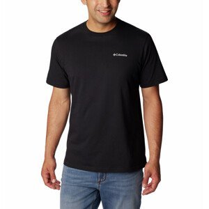 Pánské triko Columbia North Cascades Short Sleeve Tee Velikost: XL / Barva: černá
