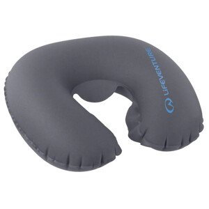 Cestovní polštář LifeVenture Inflatable Neck Pillow Barva: šedá