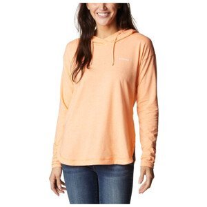 Dámská mikina Columbia Sun Trek™ EU Hooded Pullover Velikost: S / Barva: oranžová