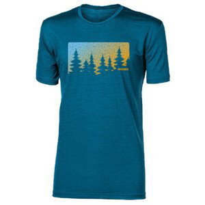 Pánské triko Progress HRUTUR "FOREST" Velikost: XXL / Barva: modrá