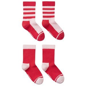 Dětské ponožky Reima Jalkaan Velikost ponožek: 30-33 / Barva: červená