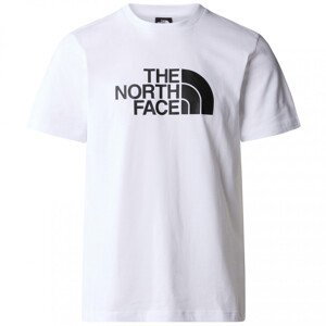 Pánské triko The North Face M S/S Easy Tee Velikost: M / Barva: bílá