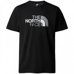 Pánské triko The North Face M S/S Easy Tee Velikost: M / Barva: černá