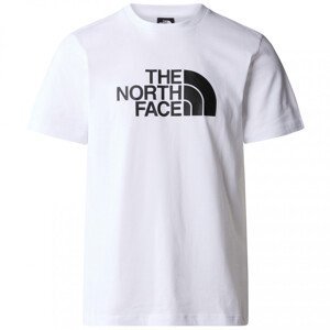 Pánské triko The North Face M S/S Easy Tee Velikost: L / Barva: bílá