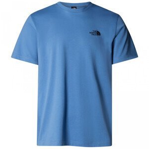 Pánské triko The North Face M S/S Simple Dome Tee Velikost: L / Barva: modrá