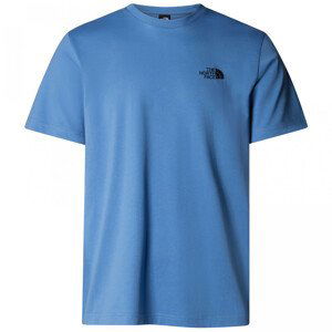 Pánské triko The North Face M S/S Simple Dome Tee Velikost: XL / Barva: modrá