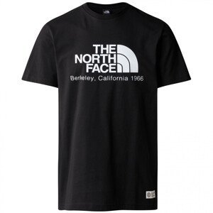 Pánské triko The North Face M Berkeley California S/S Tee- In Scrap Velikost: M / Barva: černá