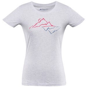 Dámské triko Alpine Pro Bolena Velikost: XL / Barva: bílá