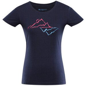Dámské triko Alpine Pro Bolena Velikost: S / Barva: modrá