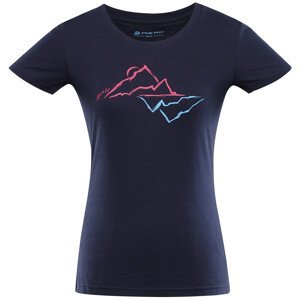 Dámské triko Alpine Pro Bolena Velikost: M / Barva: modrá