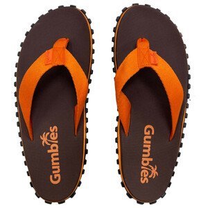 Dámské žabky Gumbies Duckbill Brown & Orange Velikost bot (EU): 37 / Barva: oranžová
