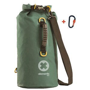 Nepromokavý vak Elements Gear Expedition 2.0 - 40L (1 popruh) Barva: zelená