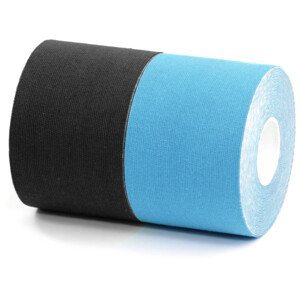 Tejpovací pásky BronVit Sport Kinesio Tape set Barva: černá/modrá
