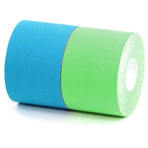 Tejpovací pásky BronVit Sport Kinesio Tape set Barva: modrá/zelená