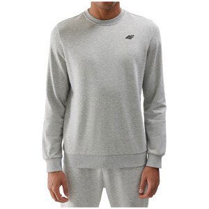 Pánská mikina 4F Sweatshirt M1181 Velikost: XXL / Barva: světle šedá