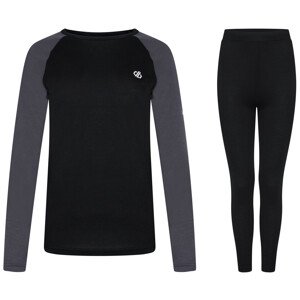 Dámské funkční prádlo Dare 2b W Exchange IV Baselayer Set Velikost: XXXL / Barva: černá/šedá