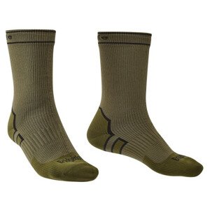 Nepromokavé ponožky Bridgedale Storm Sock MW Boot Velikost ponožek: 40-43 / Barva: tmavě zelená